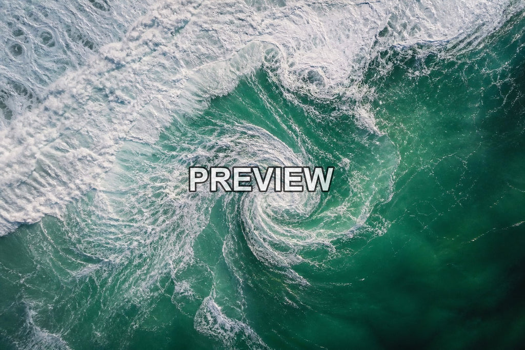 Abstract Ocean Waves – 10 Desktop & Phone Wallpaper Bundle – preview 6