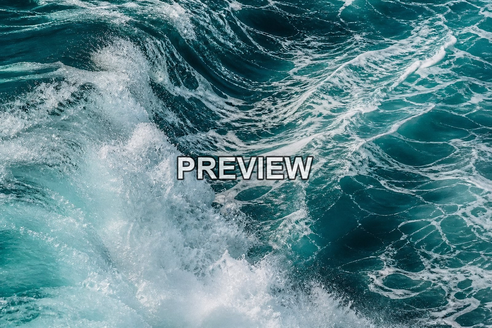 Abstract Ocean Waves – 10 Desktop & Phone Wallpaper Bundle – preview 10