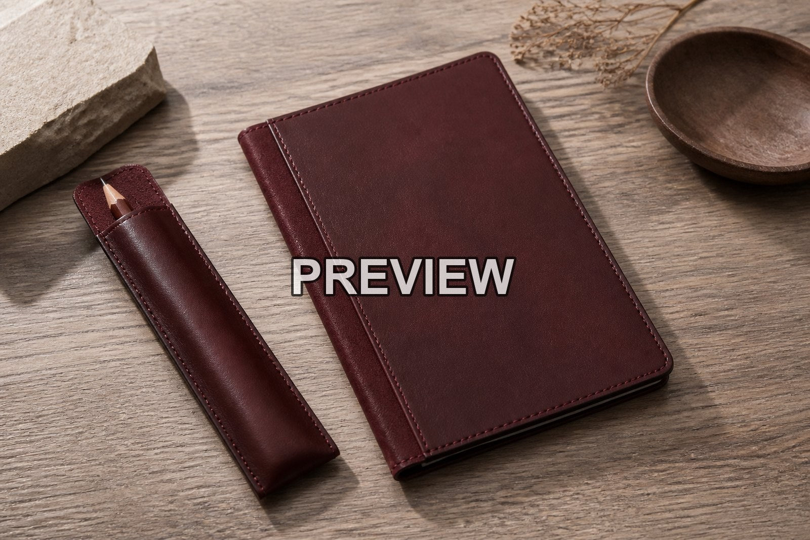 Unbranded Leather Goods Still Lifes – 10 Desktop & Phone Wallpaper Bundle – preview 5