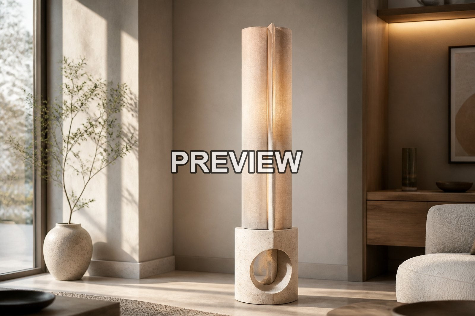 Lamp Concept Designs – 10 Desktop & Phone Wallpaper Bundle – preview 6