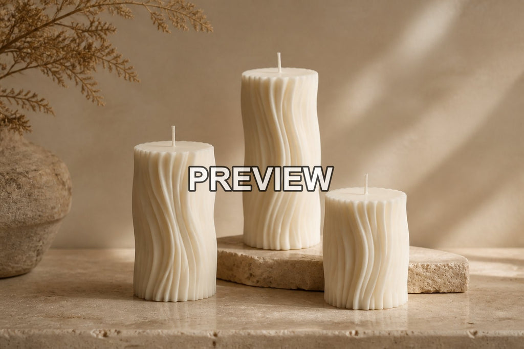 Candle Still Lifes – 10 Desktop & Phone Wallpaper Bundle – preview 1