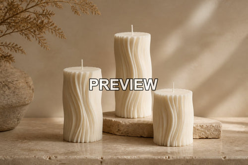 Candle Still Lifes – 10 Desktop & Phone Wallpaper Bundle – preview 1