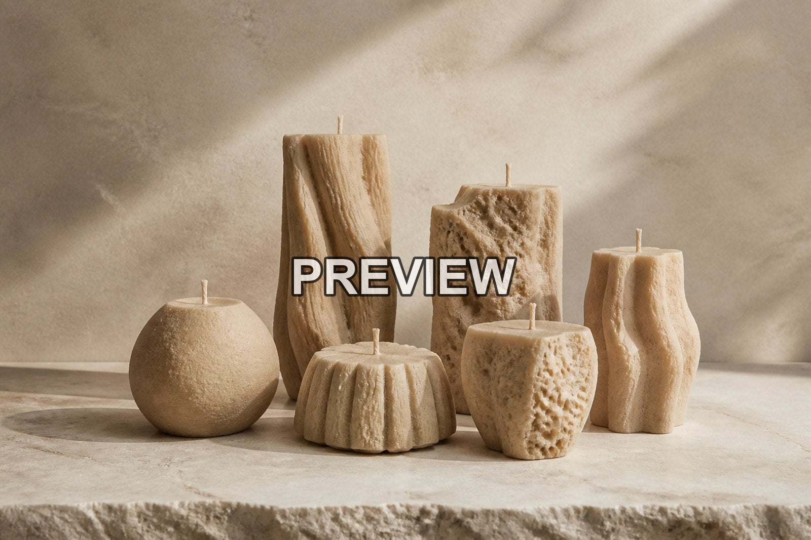 Candle Still Lifes – 10 Desktop & Phone Wallpaper Bundle – preview 4