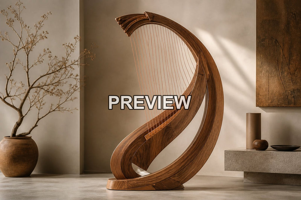 Fictional Musical Instruments – 10 Desktop & Phone Wallpaper Bundle – preview 6