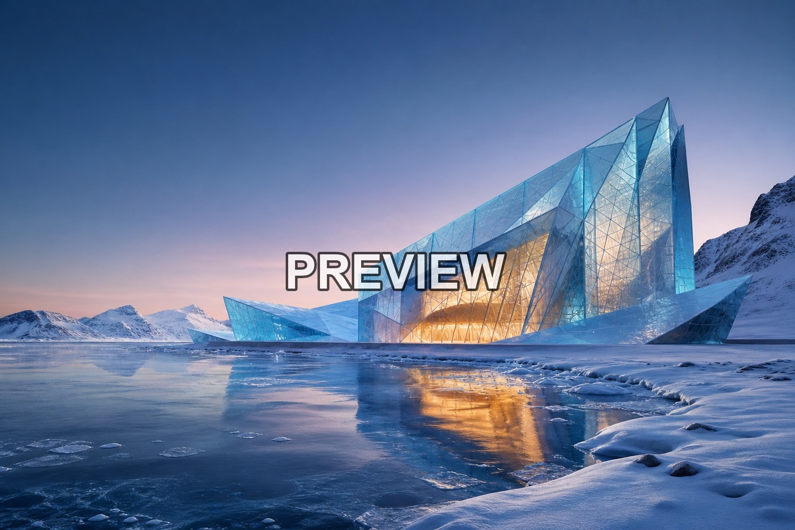 Futuristic Concert Halls – 10 Desktop & Phone Wallpaper Bundle – preview 4