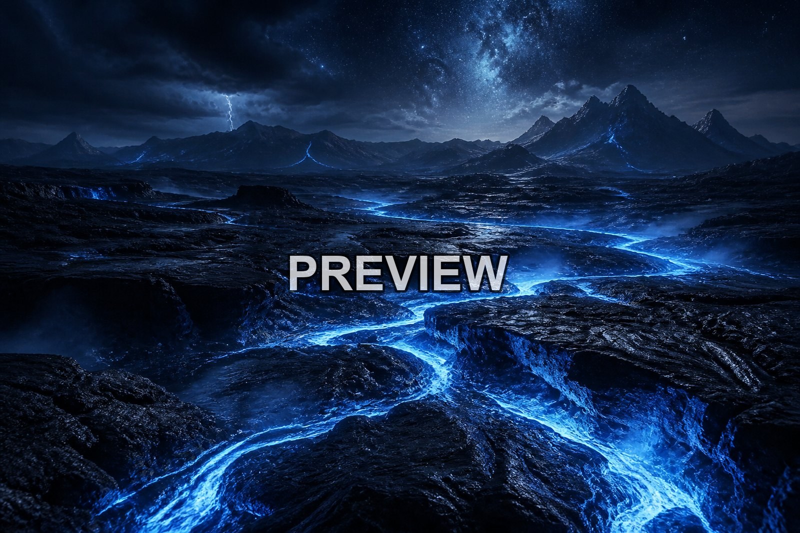 Planetary Landscapes Without Astronauts – 10 Desktop & Phone Wallpaper Bundle – preview 6