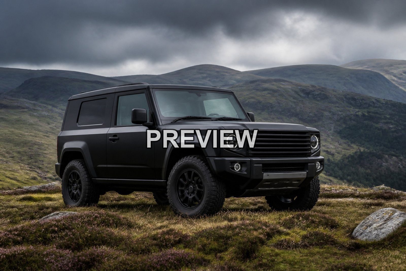 Off-Road Vehicles in Hilly Landscapes – 10 Desktop & Phone Wallpaper Bundle – preview 3