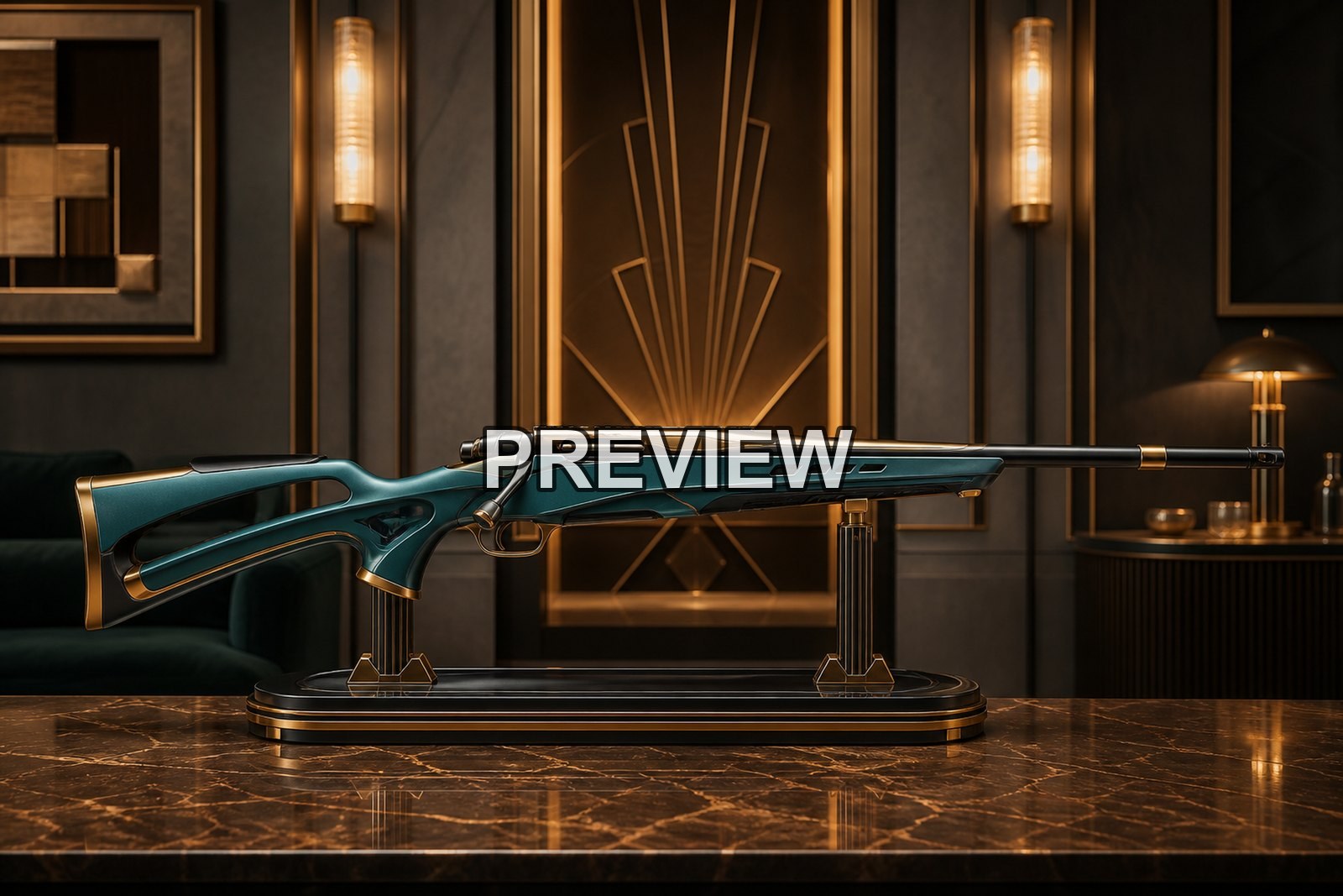 Rifle Still Lifes – 10 Desktop & Phone Wallpaper Bundle – preview 3