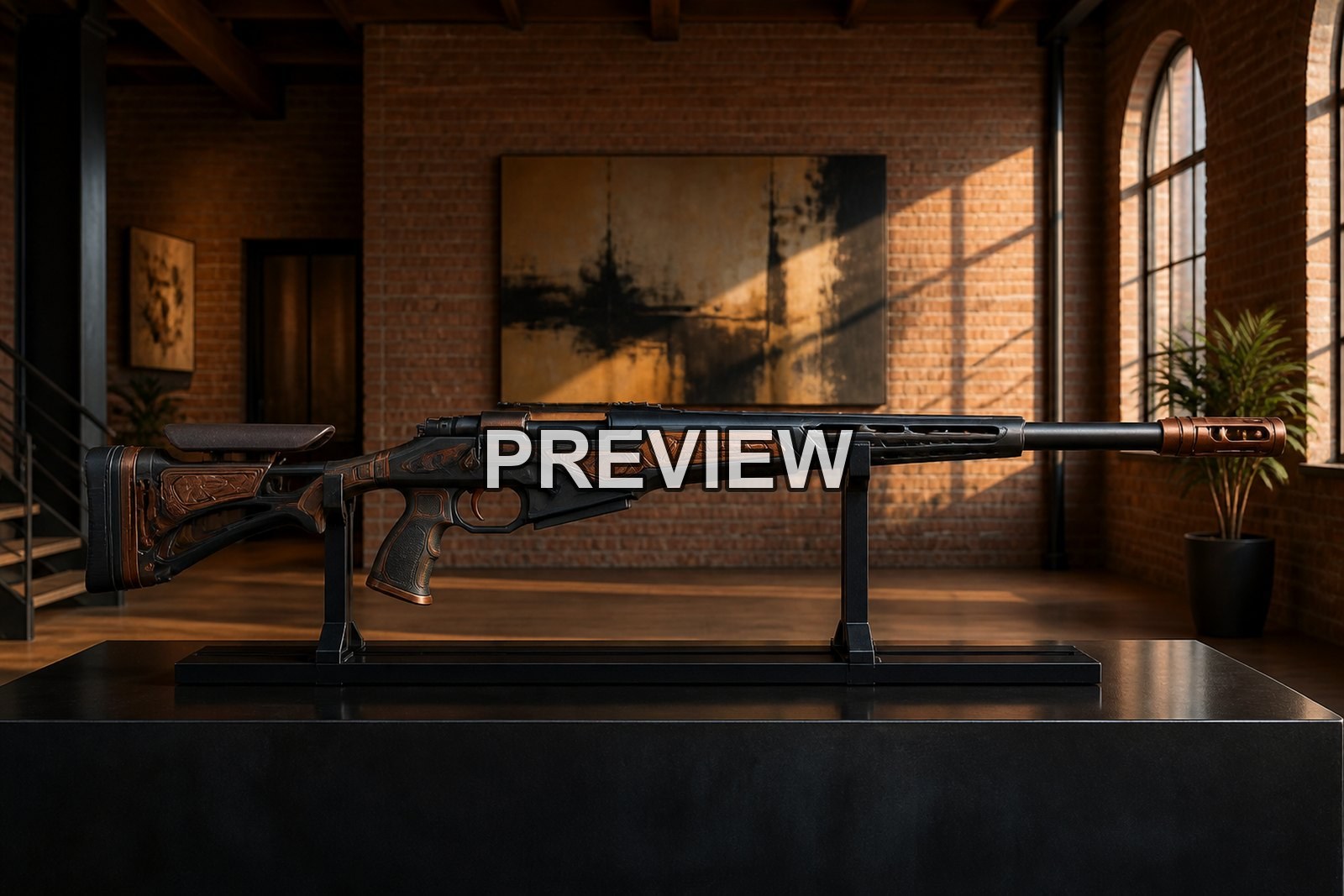 Rifle Still Lifes – 10 Desktop & Phone Wallpaper Bundle – preview 5