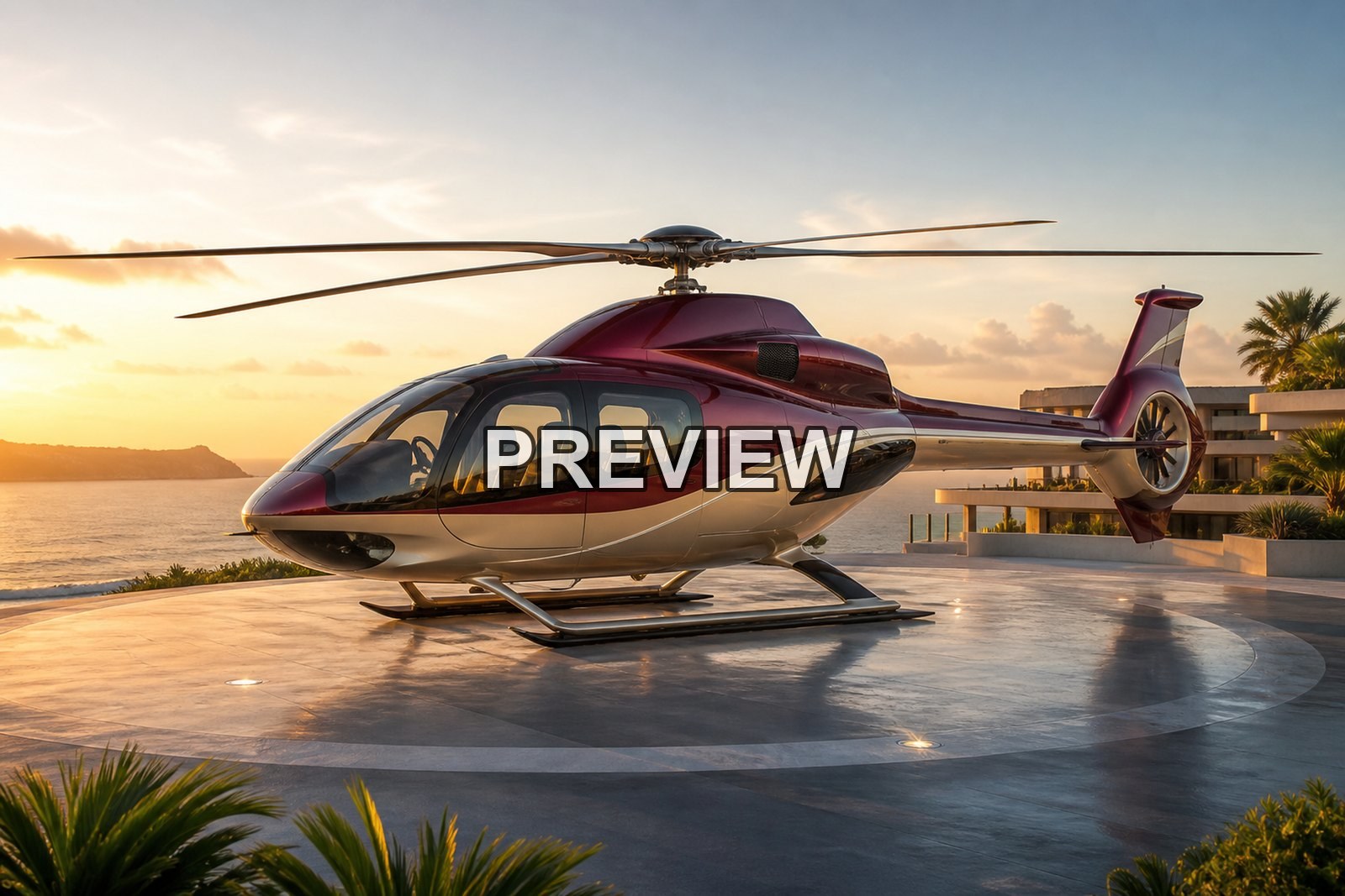 Fictional Helicopters – 10 Desktop & Phone Wallpaper Bundle – preview 1