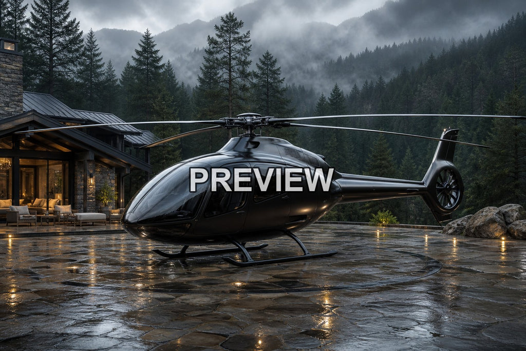 Fictional Helicopters – 10 Desktop & Phone Wallpaper Bundle – preview 8