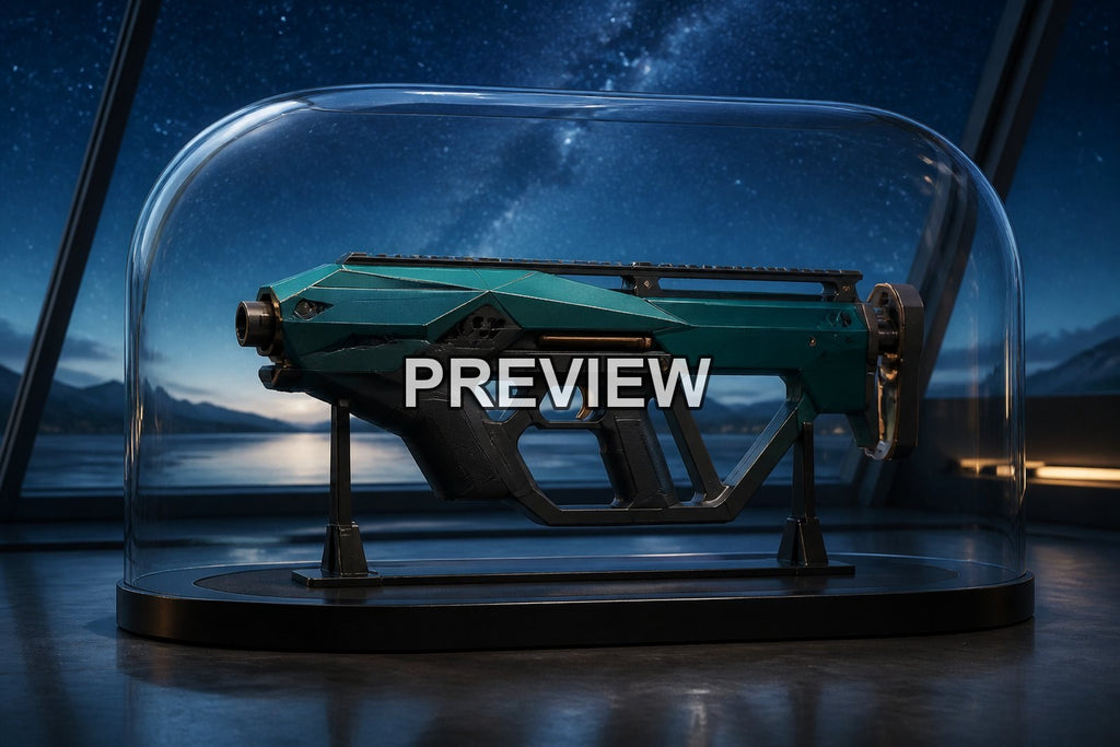 Compact Sci-Fi Design Objects – 10 Desktop & Phone Wallpaper Bundle – preview 3