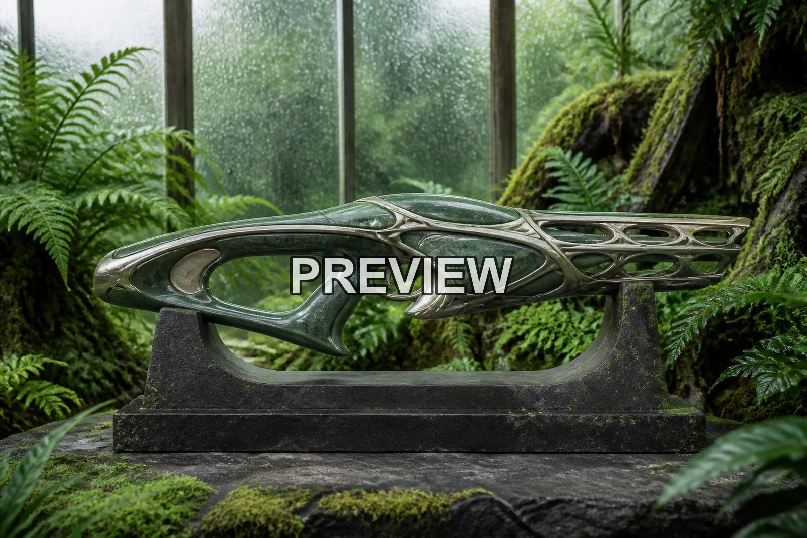 Compact Sci-Fi Design Objects – 10 Desktop & Phone Wallpaper Bundle – preview 4