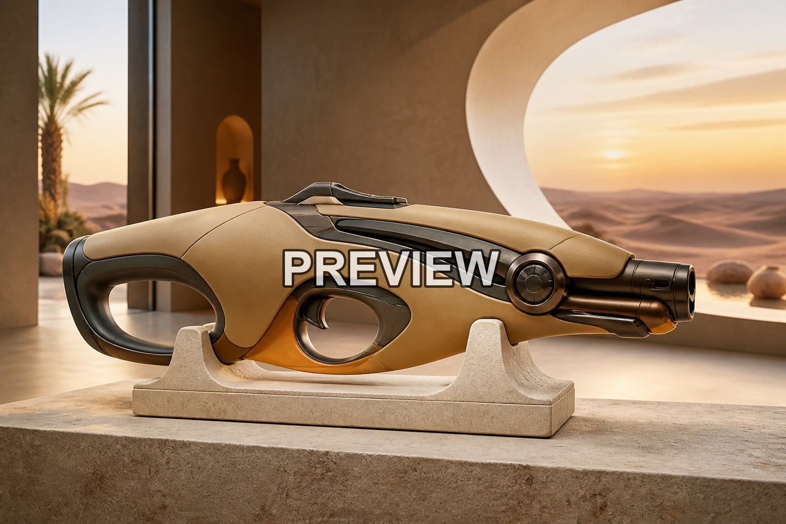 Compact Sci-Fi Design Objects – 10 Desktop & Phone Wallpaper Bundle – preview 9