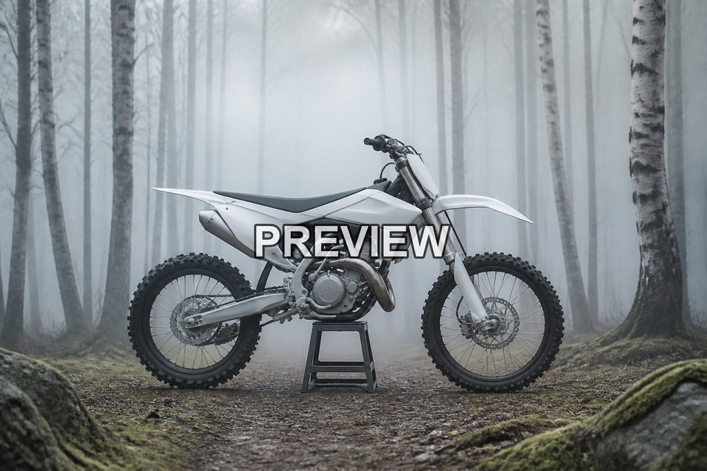 Motocross in the Forest – 10 Desktop & Phone Wallpaper Bundle – preview 4
