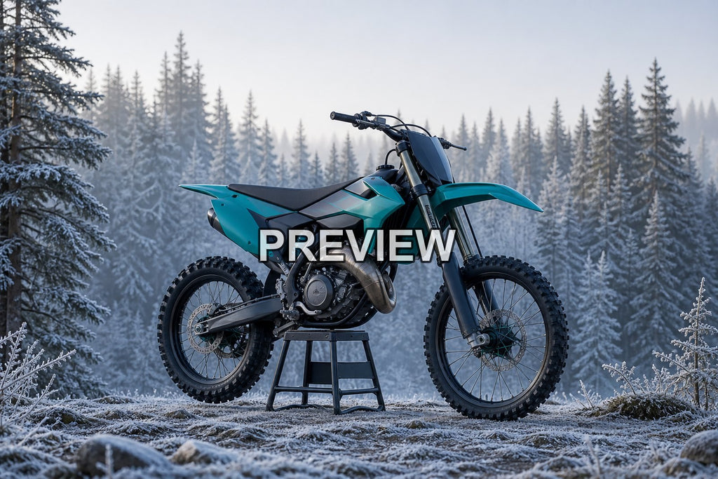 Motocross in the Forest – 10 Desktop & Phone Wallpaper Bundle – preview 10