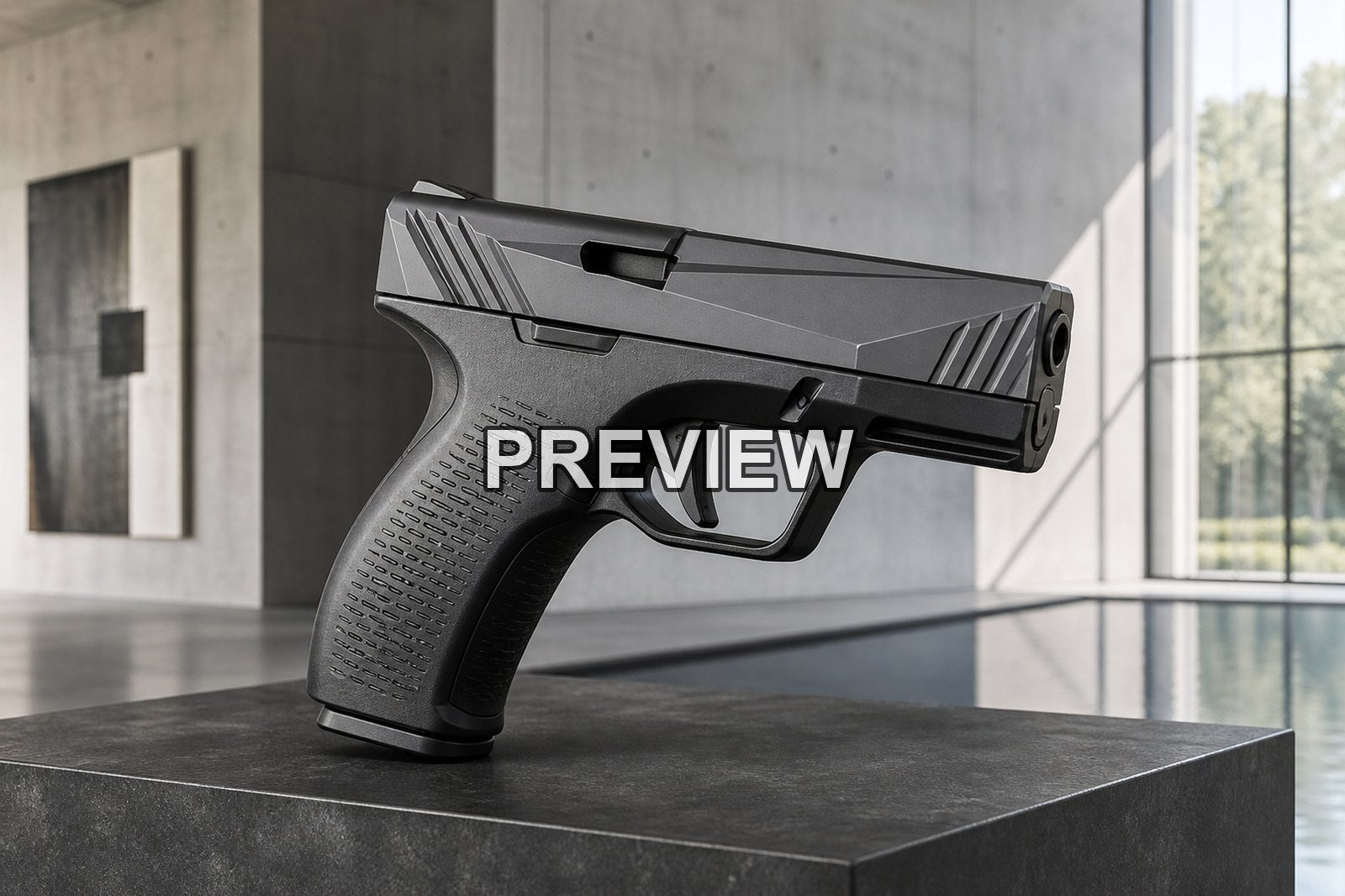 Pistol Archetypes 02 – 10 Desktop & Phone Wallpaper Bundle – preview 1