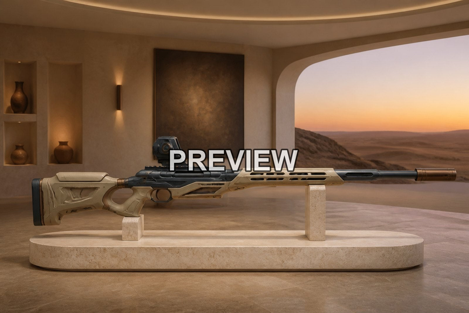 Precision Rifle Still Lifes – 10 Desktop & Phone Wallpaper Bundle – preview 9