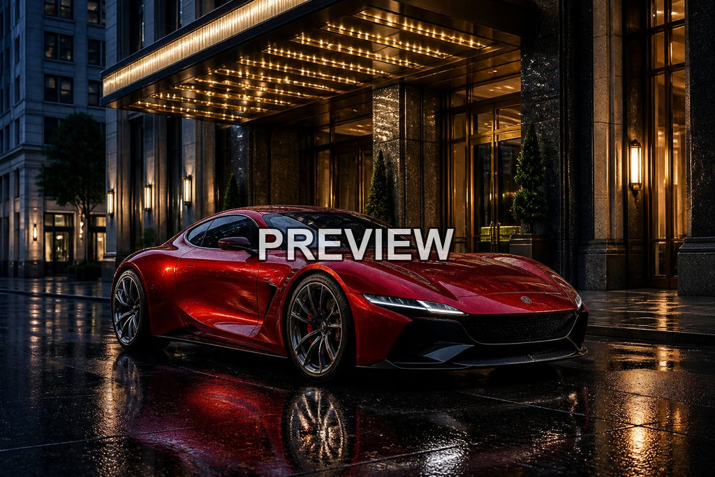Luxury Sports Cars – 10 Desktop & Phone Wallpaper Bundle – preview 10