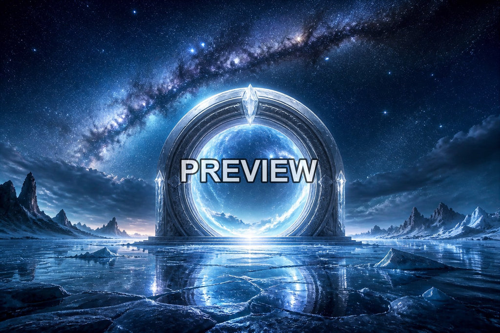 Cosmic Portals – 10 Desktop & Phone Wallpaper Bundle – preview 9
